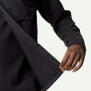 Chaqueta para Hombre, Chaquetas al por Mayor, Chaqueta Softshell Negra de Poliéster para Hombre, Personalizada con Forro Polar, Impermeable y Cortavientos - Product Image 4
