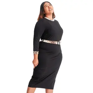 Vestido Maxi de lactancia con cremallera de nuevo estilo líder para mujeres embarazadas Bodycon maternidad mamás mejor precio de mercado tela Modal larga - Product Image 1