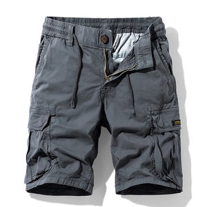 Pantalones cortos Cargo de algodón de camuflaje para hombre 2025, pantalones cortos informales con múltiples bolsillos a la moda para hombre, prendas de vestir, pantalones cortos transpirables para correr para hombre - Product Image 1