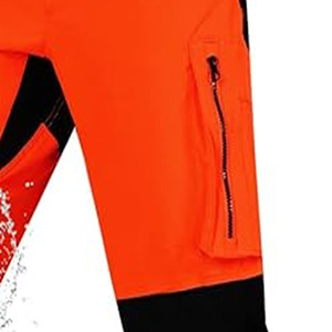 Men's Casual Leather Motorbike <b>Trousers</b> CE Protectors Lightweight Mid Waist Drawstring Closure Plain Dyed OEM Service Available - Product Image 2