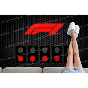 Tapis imprimé Dynamic Drive to Survive - Revêtement de sol pour les gamers avertis, tapis en velours de luxe - Product Image 3