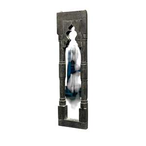 Imperial Arch <b>Mirror</b> Customizable Antique-Style Resin Wall Decor for Modern & Contemporary Spaces for Christmas Holiday Decor - Product Image 3