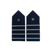 Insigne de patch d'épaulette de planche d'épaule de rangs brodé écologique personnalisé en gros pour chapeaux