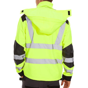 2025 gran oferta chaqueta de seguridad reflectante de alta visibilidad ropa de trabajo de construcción al aire libre chaquetas de trabajo de diseño personalizado - Product Image 2