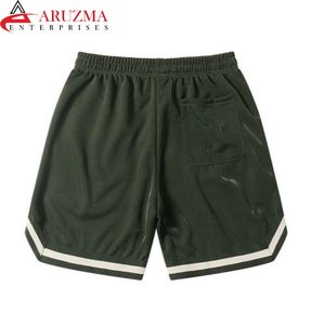 Pantalones cortos de gimnasio para hombre High Street Active, personalizables, tela de Spandex OEM, estilo de capa transpirable, nuevo estampado informal, tiempo de entrega rápido - Product Image 2