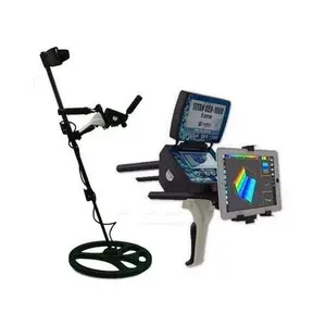 FULLY ASSEMBLED GER Detect Titan 1000 Metal Detector 3D 5 Multi Systems Deep Geolocator for Gold N4