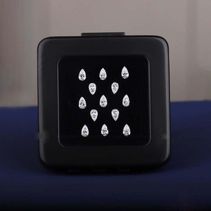 Diamant de laboratoire de haute qualité, taille fine, 1 carat, taille poire, brillant, couleur D, pureté VVS, certifié IGI - Product Image 3