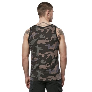 Chaleco para Hombre Personalizado al por Mayor, Camuflaje, Sublimación, Estilo Vintage, Deportivo, a la Moda, con Alto Contenido de Elastano, Camiseta sin Mangas Personalizada para Gimnasio - Product Image 2