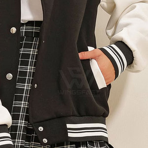 Offre Spéciale coupe-vent pour femmes Letterman Jacket Casual Wear Made In Pakistan Durable Women Letterman Jacket - Product Image 6