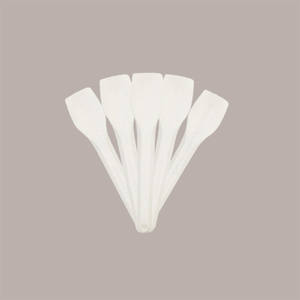 Cuillères à glace empilables en plastique écologique LUCGEL, 500 pièces, 9,5 cm, couleur ivoire, pour usage domestique, lavage à la main uniquement - Product Image 1