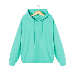 Sweat-shirts à capuche oversize pour homme en 100% coton, style streetwear, noir, respirant, technique de teinture unie - Product Image 2