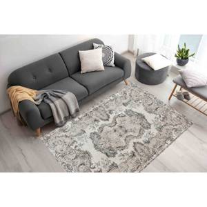 Alfombra Turca Medallion: Alfombra Antideslizante para Pasillo, Alfombra Estampada, Alfombra Suave No Tejida - Product Image 3