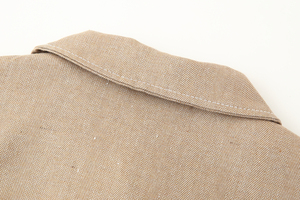 <b>Khaki</b> Color Long Sleeve Turn Down Collar Zipper Fly Casual Fashion Women's Coats Jackets - Product Image 5