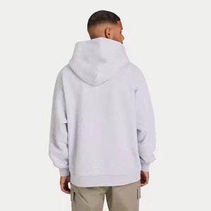 Wholesale New Streetwear Fashion Hoodie Long Sleeve Thick Fleece 100% Cotton Custom Logo Embroidered Winter Solid Print High - Product Image 6