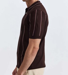 Camisas de Golf de Manga Corta para Hombre, Color Sólido, Estilo Casual de Negocios, Transpirables, de Secado Rápido, con Logotipo Bordado, Poliéster/Algodón - Product Image 4