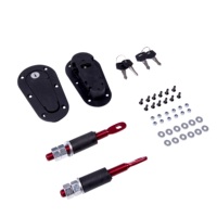 Nouveau kit de fixation TBRACING BP-03 Aero Catch Plus Flush pour broches de capot de voiture de course (Taïwan)