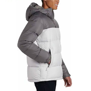 Veste bouffante en laine à manches longues pour hommes, style personnalisé, col montant, saison d'hiver-Prix de gros pour la vente - Product Image 6