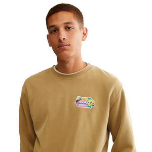 2025 sudaderas de cuello redondo para hombre más vendidas personalizadas 100% algodón transpirable con diseño impreso para ropa de invierno - Product Image 1