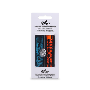 Braccialetto in Pelle Personalizzato Luco per Gadget, Braccialetti Promozionali - Product Image 2