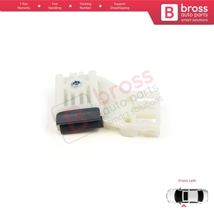 BWR177 Window Regulator Repair <b>Clips</b> Front Left L2 for Polo MK4 6Q 9A 9N 9N3 9A4 4/5-Door Hatchback Sedan 6Q4837461 - Product Image 6
