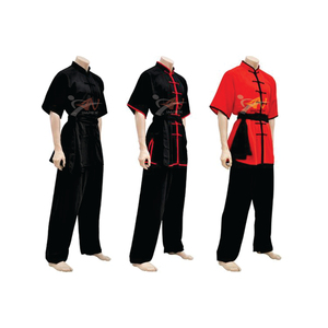 Uniformes profesionales de kung fu, uniforme de Kungfu de algodón, ropa de Karate de artes marciales con logotipo y color personalizados - Product Image 2