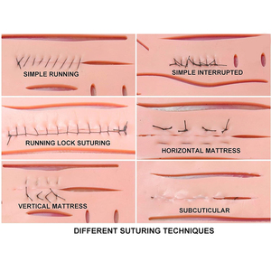 Almohadillas de práctica de sutura quirúrgica de acero inoxidable con tamaños personalizados de alta calidad para la venta en línea - Product Image 4