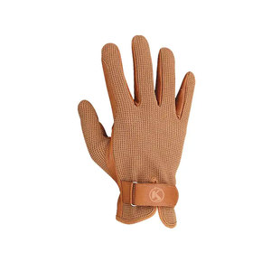 Gants d'équitation en cuir PU professionnels confortables saisonniers hiver équitation quotidienne quantité minimale de commande bas gants équestres personnalisés vente - Product Image 3