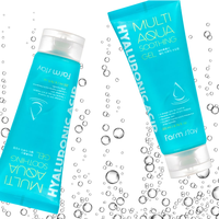 FARMSTAY ÁCIDO HIALURÓNICO MULTI AQUA GEL CALMANTE-CPNP hecho en Corea Cosmético-Hidratante Nutritivo Antienvejecimiento Antiarrugas