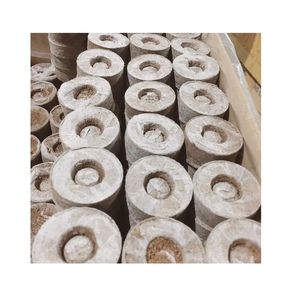 Than bùn PELLET hạt giống bắt đầu cắm hạt giống Starter Pallet dinh dưỡng đất khối dụng cụ làm vườn cây giống đất khối không gian giảm giá phòng - Product Image 1