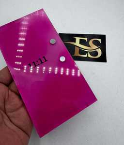 Plateau à cils en acrylique rose vif 11 11, impression de logo personnalisée, plateau à cils en acrylique rose vif, vente en gros OEM, plateaux à cils - Product Image 5