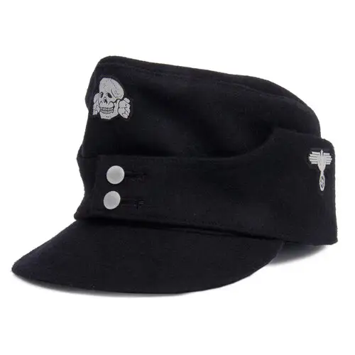 ฉบับจํากัด ERNST BARKMANN M43 PANZER CAP WW2 WWII เจ้าหน้าที่เยอรมัน NSKK หมวกกันน็อค DECALS หมวกกันน็อค KEPI หมวกกันน็อค SS เจ้าหน้าที่ KEPI