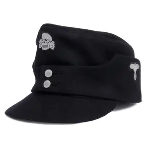 Beperkte Oplage Ernst Barkmann M43 Pantserpet Ww2 Wwii Duitse Officier Nskk Helm Emblemen Kepi Helm Ss Helm Officieren Kepi