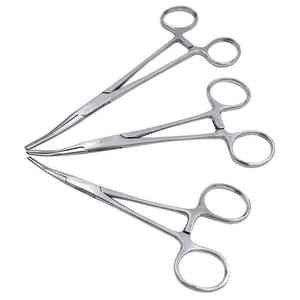 Porte-aiguille droit chirurgical médical professionnel en acier inoxydable 20cm porte-aiguille en bois de Crile avec approbation CE pour forceps - Product Image 1