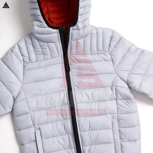 เสื้อแจ็คเก็ตบับเบิ้ลสำหรับผู้ชาย ขายส่ง สำหรับกิจกรรมกลางแจ้ง น้ำหนักเบา อุ่นสบาย บุด้วยขนเป็ด  รับสกรีนโลโก้  ทำจากไนลอน สำหรับฤดูหนาว - Product Image 6
