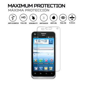 ANTISHOCK สำหรับ ZTE U880E ฟิล์มกันรอยหน้าจอ ฝาครอบโทรศัพท์มือถือที่ทนทานและดูดซับแรงกระแทก - Product Image 2