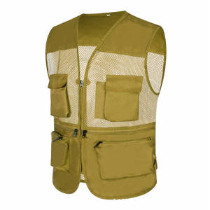 เสื้อกั๊กยุทธวิธีลายพรางสำหรับการล่าสัตว์ ยิงปืน กันน้ำ ระบายอากาศได้ดี ผลิตจากผ้าโพลีเอสเตอร์/คอตตอน เหมาะสำหรับการฝึกภาคสนาม - Product Image 4