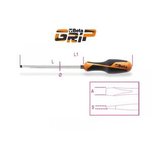 Destornilladores BETA Multipack para tornillos de cabeza ranurada con refuerzos hexagonales - Product Image 2
