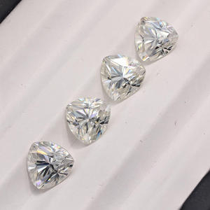 Trillion Cut Loose <b>Diamond</b> for Making Jewelry E/VVS2 Triangle Shape <b>Diamond</b> Natural Loose <b>Diamond</b> Colorless Stone for <b>Ring</b> - Product Image 1