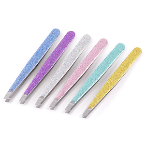 Maquillage et outils meilleurs embouts en fibres pinces d'extension de cils professionnelles pour une adhérence parfaite aux cils - Product Image 5