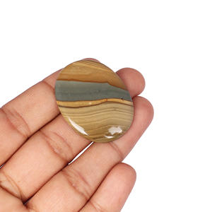 Fournitures de fabrication de bijoux Cabochon de jaspe américain naturel 50 grammes de pierres précieuses en vrac pour bijoux - Product Image 5