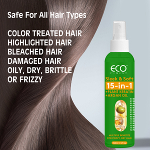 Daily Styling Anti-Frizz <strong>Hair</strong> Finishing <strong>Spray</strong> 100ml Fine <strong>Hair</strong> Revitalizes Natural Curls Strong Hold Herbal Ingredients <strong>Sun</strong> - Product Image 2