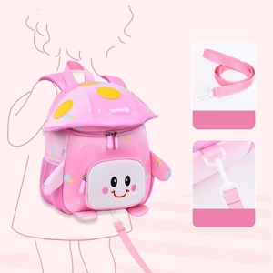 MMKindergarten Schoolbag Menino Bebê Bonito Cogumelo Saco Neoprene Mochila Menina das Crianças Mochila <span class=keywords><strong>Mini</strong></span> Pequeno Saco - Product Image 2