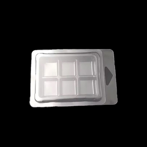 Good Quality <strong>Custom</strong> Plastic Candle <strong>Wax</strong> <strong>Melts</strong> <strong>Clamshell</strong> <strong>Packaging</strong> Clear Plastic Blister Tray - Product Image 2
