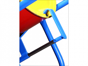 Heavy Duty 4-Wheel <b>Drum</b> Truck for 30 and 55 Gallon Steel, <b>Plastic</b> and Fiber <b>Drums</b>, 1000 lb Manual Handling Cart - Product Image 6