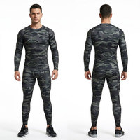 Ensemble de protection anti-UV unisexe en Spandex/Polyester à séchage rapide, durable, imprimé par sublimation, vêtements de sport UPF50+