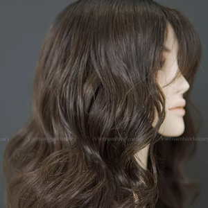 Extensiones de cabello Remy virgen ondulado, suave, doble trama, trenzado, rizado, venta al por mayor, máquina, extensiones de cabello humano - Product Image 1