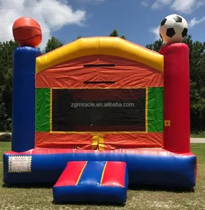 Château gonflable <span class=keywords><strong>de</strong></span> qualité commerciale sur le thème du sport, château <span class=keywords><strong>de</strong></span> saut robuste pour la <span class=keywords><strong>location</strong></span> <span class=keywords><strong>de</strong></span> fêtes d'enfants - Product Image 2