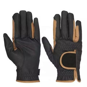 Gants d'équitation en cuir de haute qualité, fabrication professionnelle, gants d'équitation confortables, nouvelle collection - Product Image 5