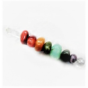 Chakra Tumble <span class=keywords><strong>Pierre</strong></span> Bâtons De Guérison <span class=keywords><strong>Grossiste</strong></span> Inde Agate Bâton Exportateur Cristal Artisanat Pierres Naturelles Acheter De Aashim Agate - Product Image 1