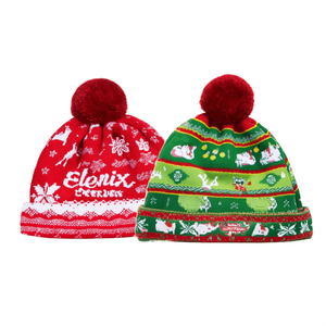 Chapeaux de Noël personnalisés Elenix, gadgets personnalisés pour un plaisir festif - Product Image 2